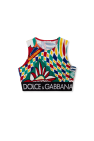 Dolce & Gabbana Kids floral-print cotton sleeping bag
