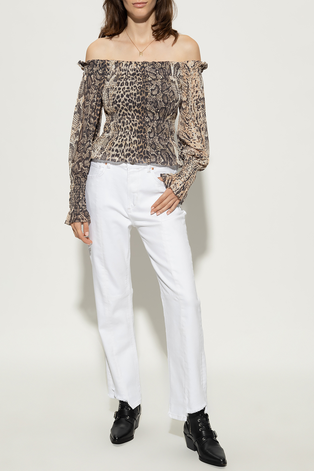 AllSaints ‘Lara’ top with animal motif