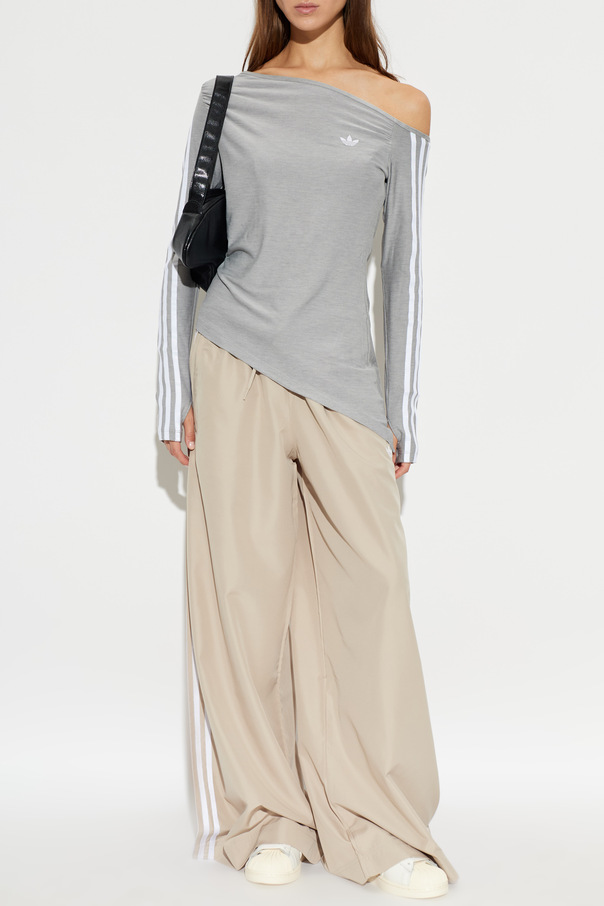 ADIDAS Originals Асиметричен топ с лого
