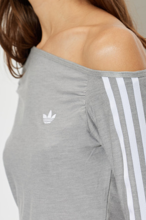 ADIDAS Originals Асиметричен топ с лого