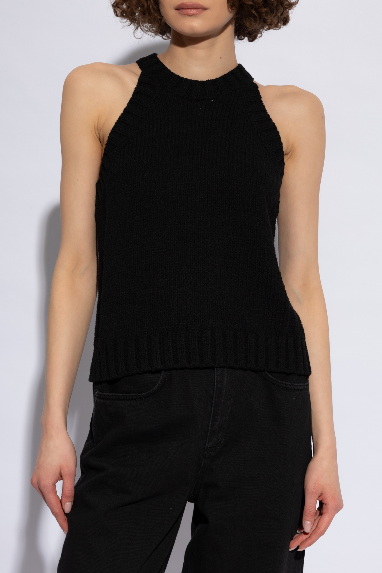 AllSaints 'Lock' off-shoulder top 