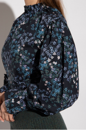 AllSaints ‘Luna’ top with floral motif