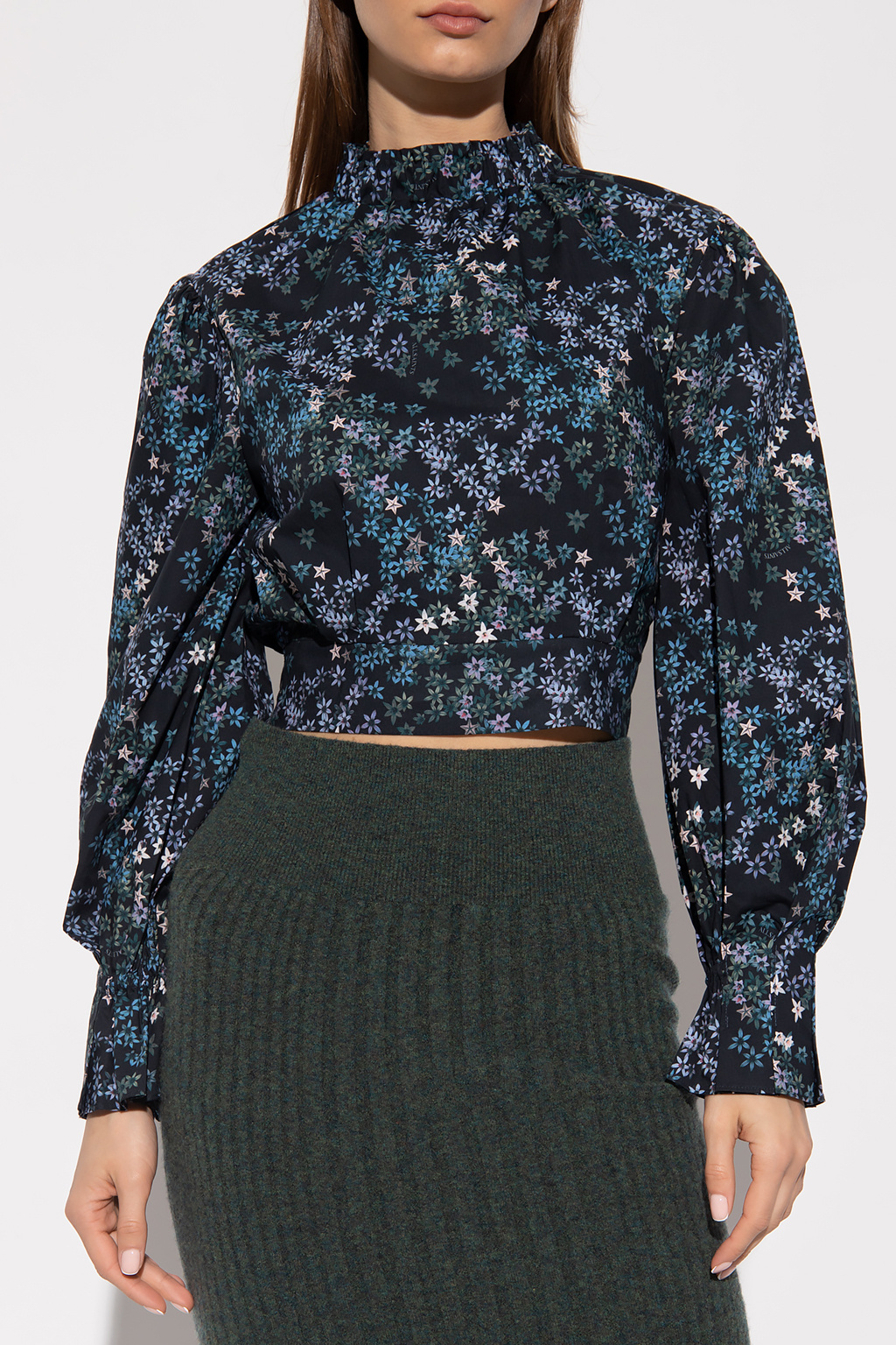 AllSaints ‘Luna’ top with floral motif