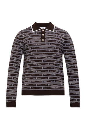Polo de lana con monograma