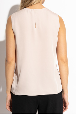 Theory Sleeveless silk top