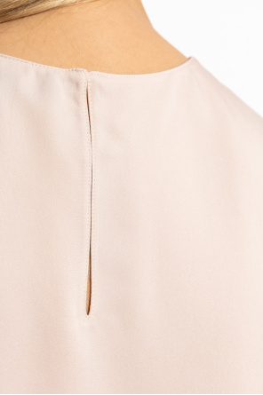 Theory Sleeveless silk top