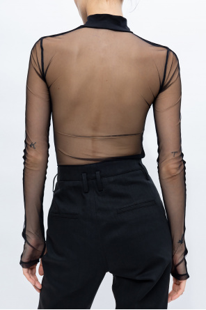 Helmut Lang Top with sheer back