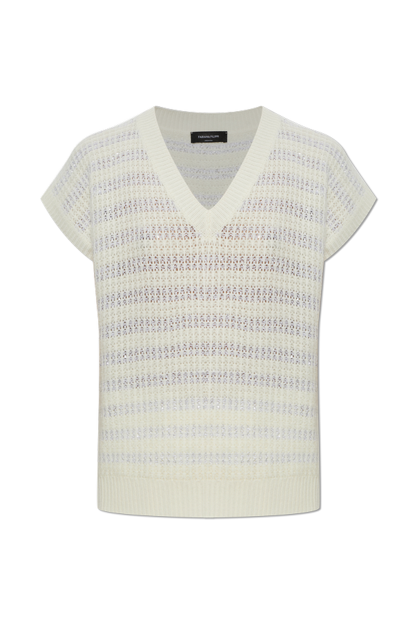 Shimmering sequin vest od Fabiana Filippi