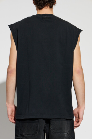 VETEMENTS T-shirt sem mangas