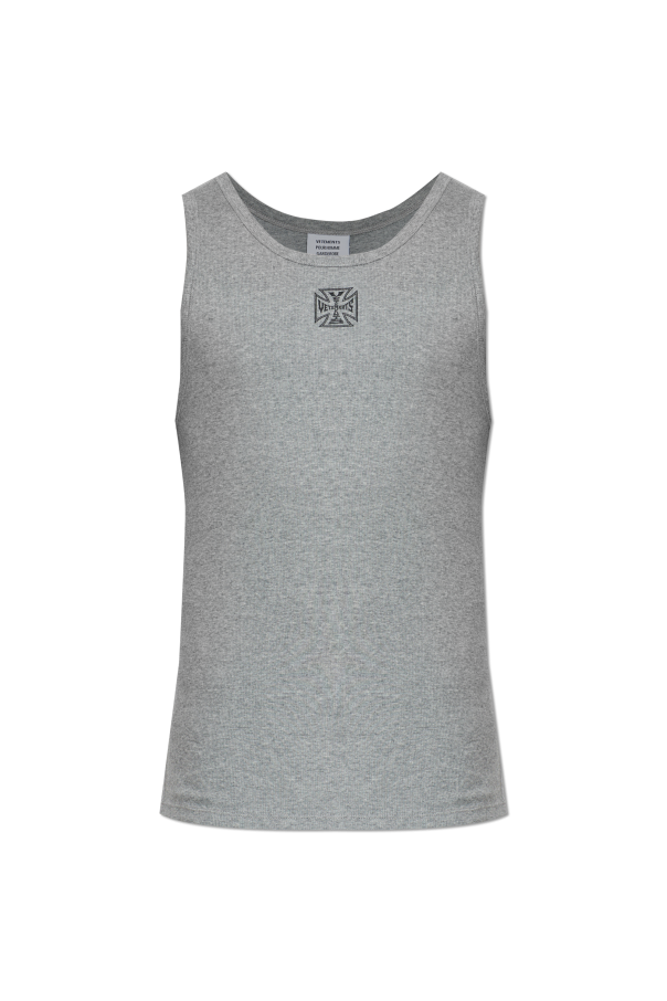 VETEMENTS Sleeveless T-shirt