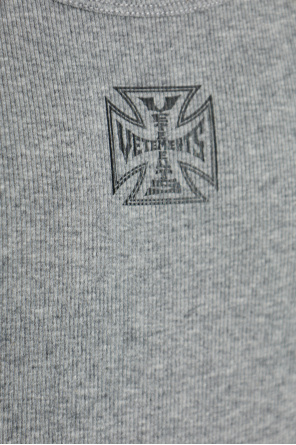VETEMENTS Sleeveless T-shirt