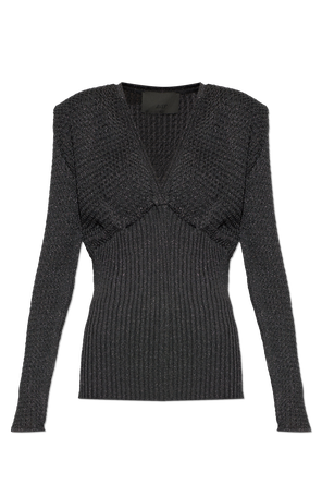 Lurex-thread top