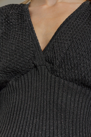 Akep Lurex-thread top