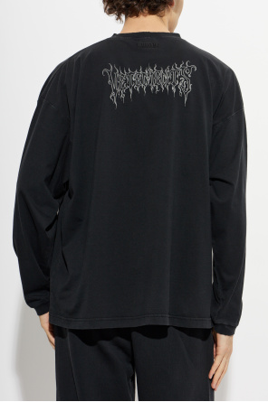 VETEMENTS Tričko s dlhými rukávmi