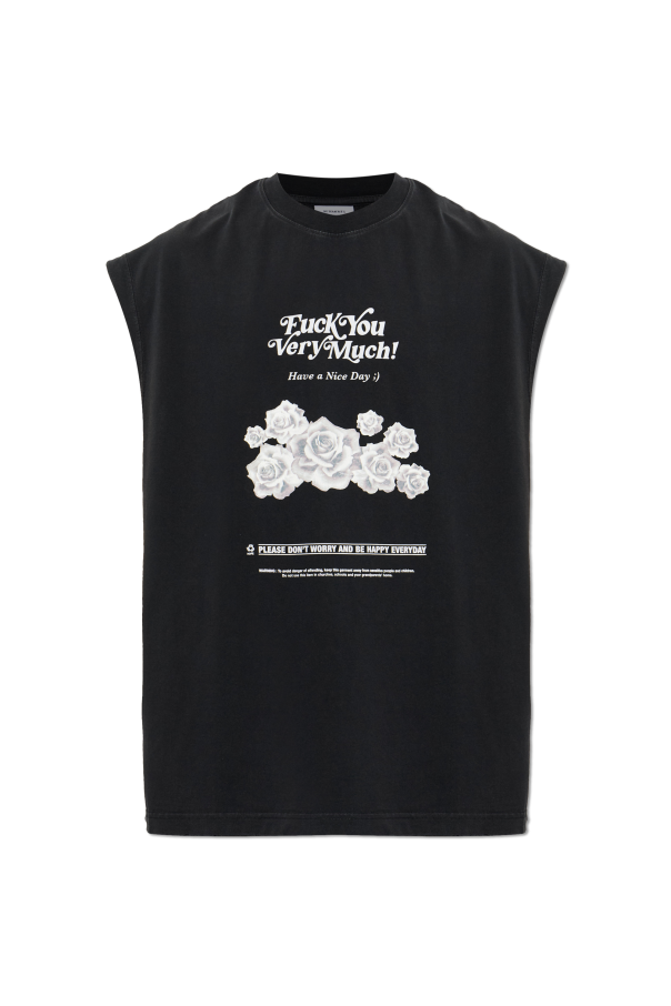 T-shirt with print od VETEMENTS