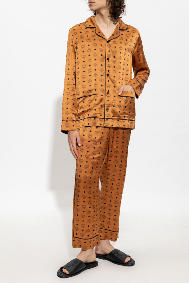 MCM Silk pyjama top