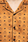 MCM BROWN Silk pyjama top