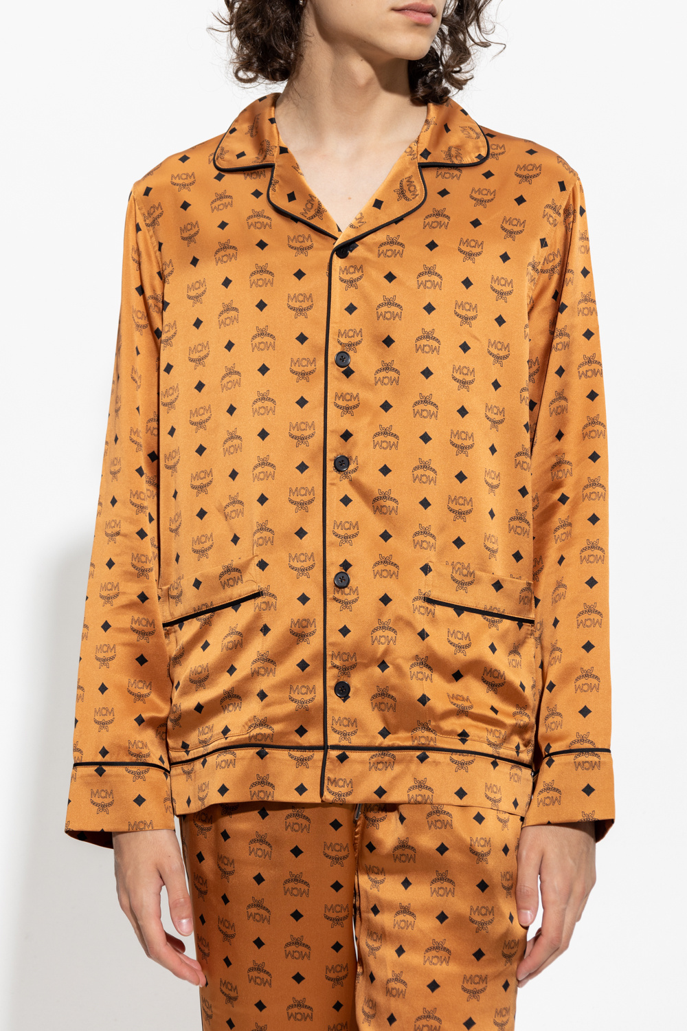 MCM Silk pyjama top