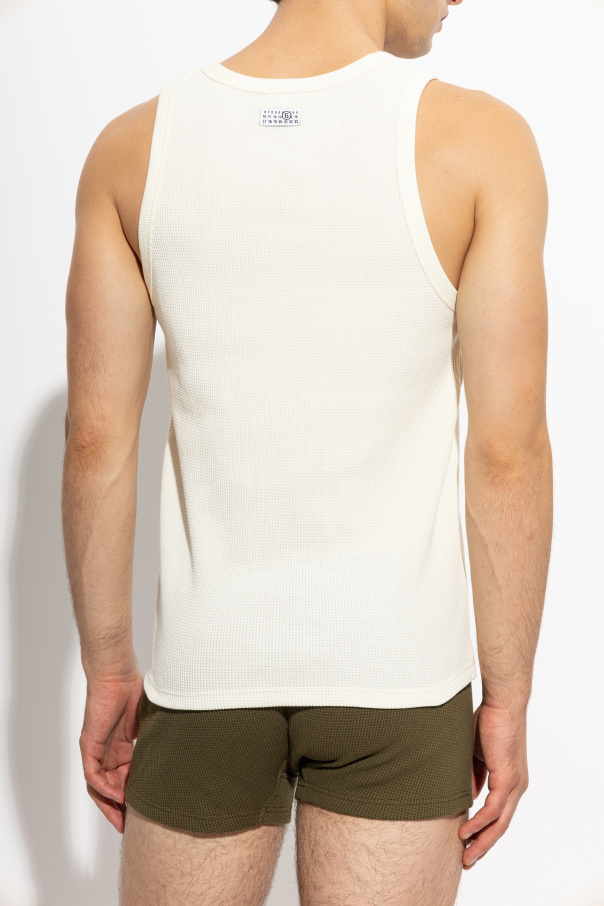 MM6 Maison Margiela Top tipo lingerie sem mangas