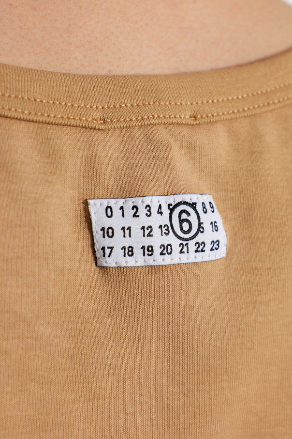 MM6 Maison Margiela Sleeveless underwear T-shirt
