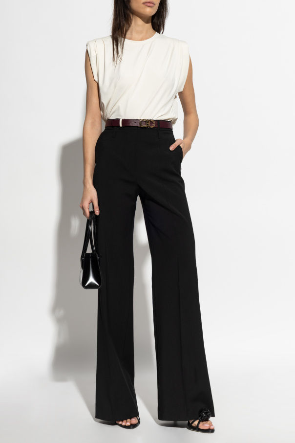 Michael Michael Kors T-Shirt mit Schulterpolstern