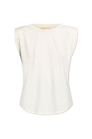 Camiseta con hombreras