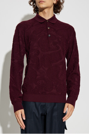 Etro Polo z długimi rękawami