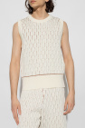Wales Bonner WHITE ‘Legacy’ cotton vest