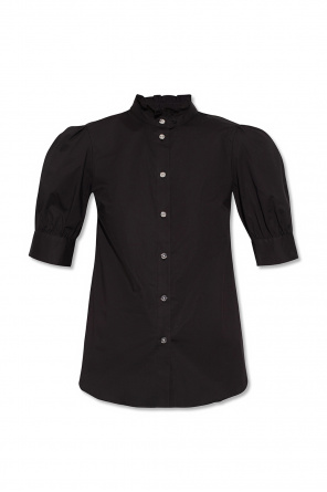 Shirt with standing collar od Choose your location