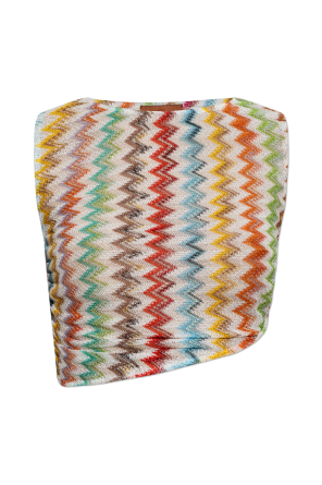 Patterned top with lurex thread