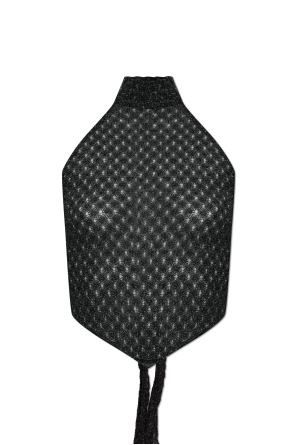 Top with lurex thread