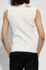 Y Project WHITE Asymmetrical sleeveless T-shirt
