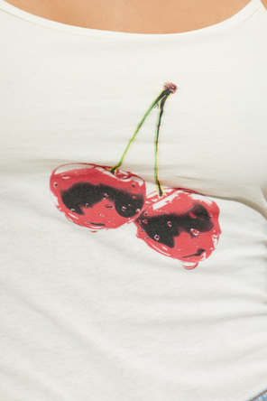 Willy Chavarria Cotton Top ‘Cherry Cholita’