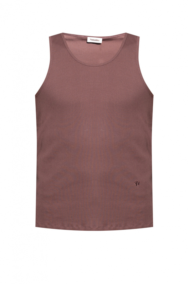 Nanushka Ribbed tank top