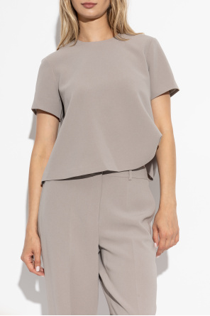 Theory Top with a round neckline