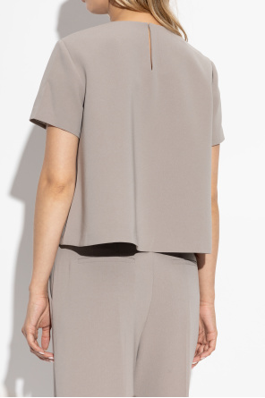 Theory Top with a round neckline