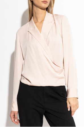 Theory Silk V-neck top