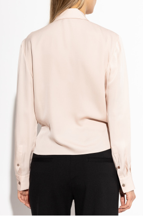 Theory Silk V-neck top