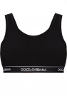 Dolce & Gabbana BLACK Bra with logo