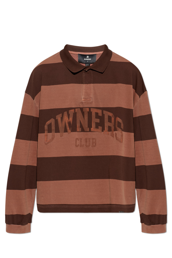 Long sleeve polo od Represent