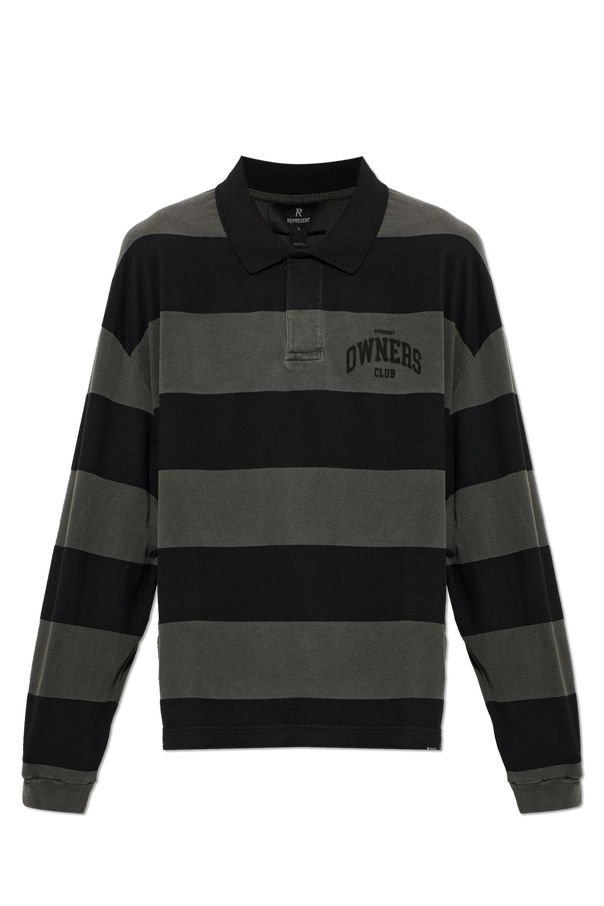 Striped polo od Represent