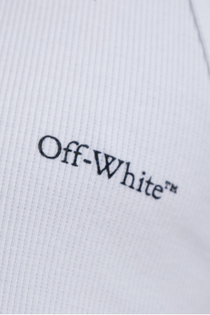 Off-White T-shirt bez rękawów