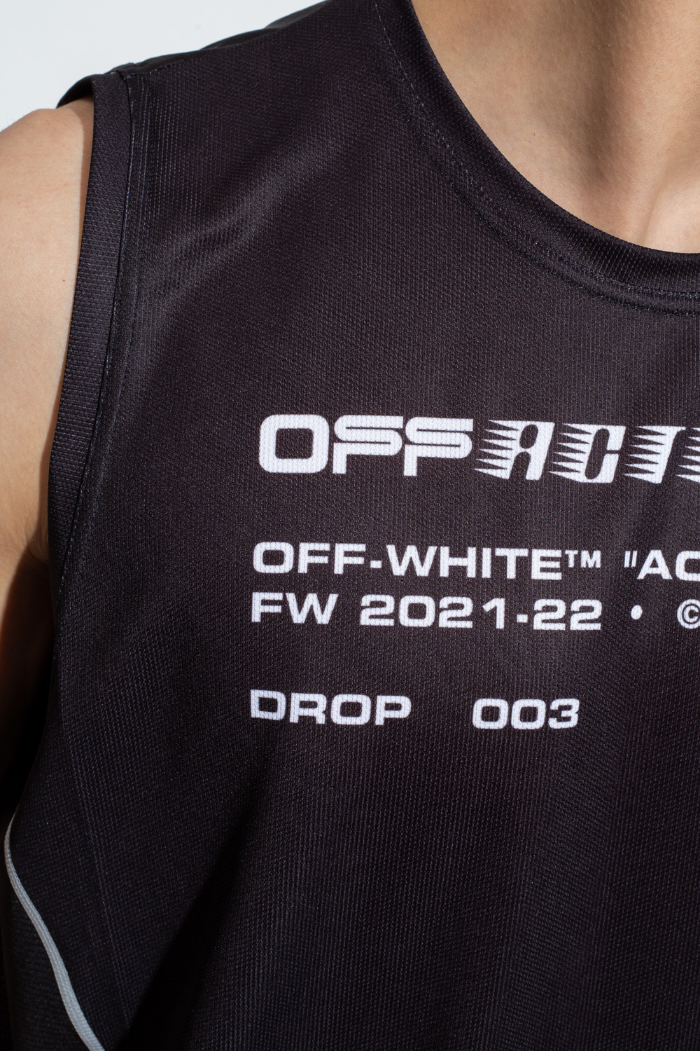 Off-White Sleeveless T-shirt
