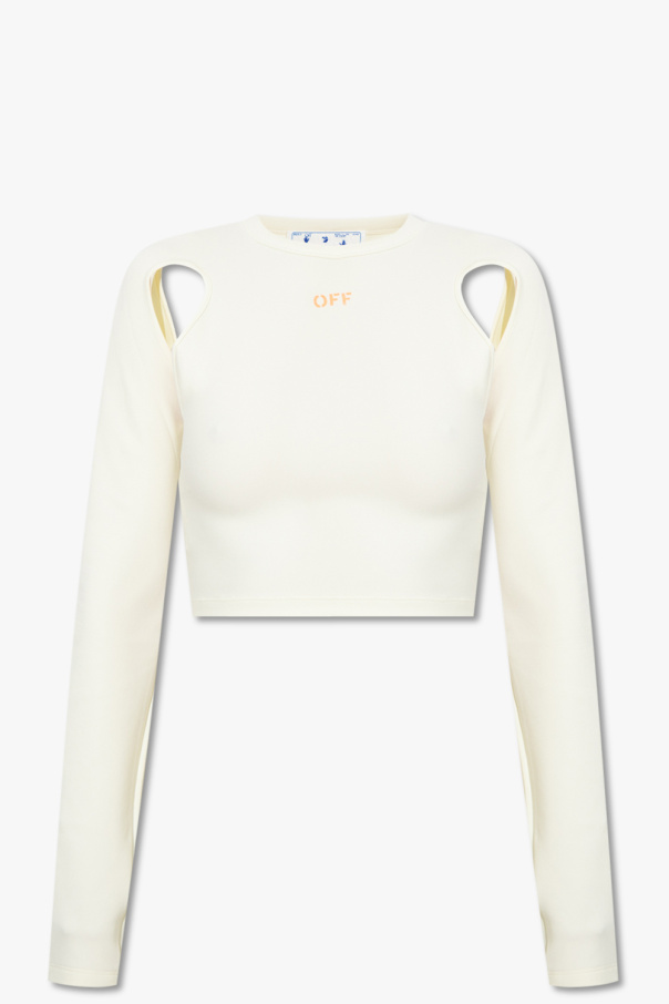 Off-White Cropped top with logo