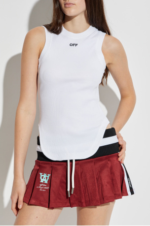 Off-White Ribbed top