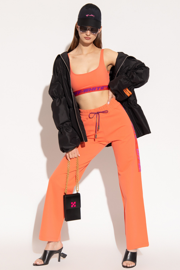 Off-White Crop top with logo