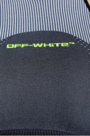 Off-White Top corto con hombros descubiertos