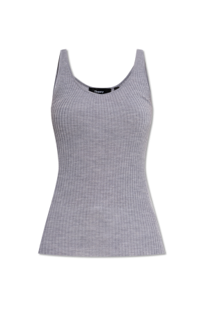 Ribbed Sleeveless Top