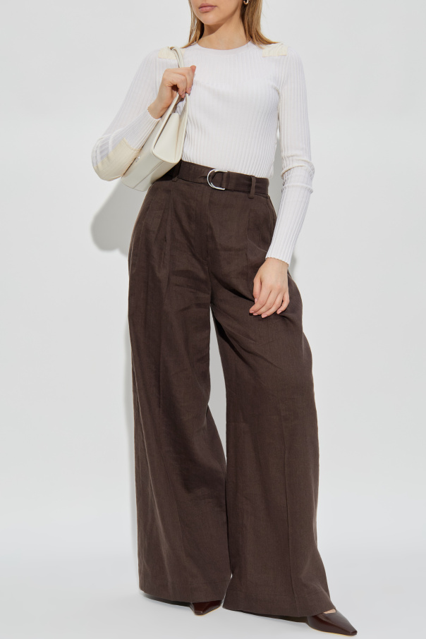 Helmut Lang Ribbed long-sleeve top