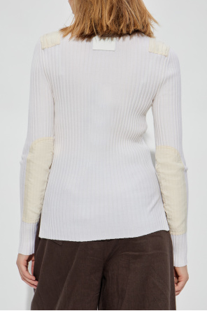 Helmut Lang Ribbed long-sleeve top
